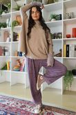 Beyond Terry Oversized Cowl Knit Earth Marl